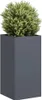 vidaXL Pflanzkübel Anthrazit 40x40x80 cm Kaltgewalzter Produktbild-Vorschau 2