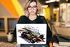 MuchoWow® Laptop Aufkleber Sticker Cover Eine Illustration Produktbild-Vorschau 5