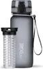 uberBottle softTouch Trinkflasche mit Fruchtbehälter 650ml Produktbild-Vorschau 1