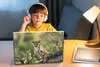 MuchoWow® Laptop Aufkleber Sticker Cover Löwe - Junge - Produktbild-Vorschau 3