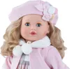 Puppe Annabell Mädchen 42 cm mit langen Haaren Schlafaugen Puppenkleid Spielzeug Geschenk Produktbild-Vorschau