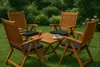 Stuhlkissen 6er Set 40x40x4cm | Sitzkissen | Sitzauflage Produktbild-Vorschau 4