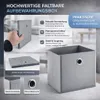 Faltbox 4er Set Aufbewahrungsbox Faltkiste Box Regalbox Produktbild-Vorschau 2