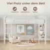 Łóżko piętrowe COSTWAY o wymiarach 90x200 cm z drabiną i Podgląd zdjęcia produktu 6
