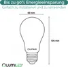 LUMILED 6er Set LED Lampe ultraeffizient A60 E27 4,9W Produktbild-Vorschau 7