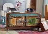 MASSIVMOEBEL24.DE Couchtisch Altholz 90x60x40 mehrfarbig Produktbild-Vorschau 2