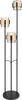 Globo Lighting Stehleuchte Metall schwarz matt, 3x E27 Produktbild-Vorschau 1