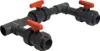 Bypass-Kit für Pool-Wärmepumpe Basis-Set PVC 3 Kugelhähne Produktbild-Vorschau 1