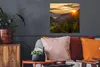 MuchoWow® Poster Alpen - Berg - Sonne 50x50 cm - Produktbild-Vorschau 2