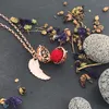 Morella Damen Halskette roségold Edelstahl 70 cm mit Produktbild-Vorschau 4