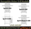 grillshop.at Weber Ersatzteil Brenner für Spirit 300er Produktbild-Vorschau 3