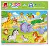 A4 Schaumstoffpuzzle Zootiere Pädagogisches Puzzle Roter Produktbild-Vorschau 4
