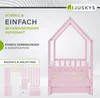 Juskys Kinderbett Marli 80 x 160 cm - Bettkasten, Gitter, Produktbild-Vorschau 4