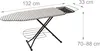 Relaxdays Bügelbrett für Dampfbügeleisen, 110x33 cm, Produktbild-Vorschau 4