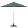 Parasol demi-rond Parla, demi-parasol balcon, UV 50+ Voir les images du produit 3