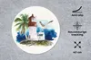 MuchoWow® Mauspad Mousepad Leuchtturm - Vogel - Aquarell Produktbild-Vorschau 2
