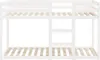 vidaXL Lit superposé blanc 75x190 cm pin massif Voir les images du produit 5