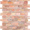 Natursteinmosaik MOS Brick 220 rot 30,5x30,5 cm Produktbild-Vorschau 1