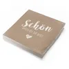 itenga 20x Serviette Schön dass du da bist latte macchiato Produktbild-Vorschau 1