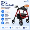 FabaCare XXL Rollator Goliat, höhenverstellbar, faltbar, Produktbild-Vorschau 8