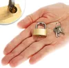 com-four® 5x Mini Gepäck-Vorhängeschloss - Gepäckschloss Produktbild-Vorschau 5