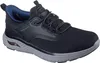 Skechers Sneakers 211190-BLK in Black Knitted Mesh / Anteprima dell’immagine prodotto 2
