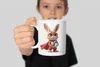 Osterhase Superheld Ostereier Ostern Kaffeetasse Teetasse Produktbild-Vorschau 2