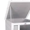 PawHut Outdoor-Holzstall, Käfighaus für Nagetiere, kleine Produktbild-Vorschau 3