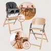 LIONELO Megan Chaise haute en bois, évolutive de 6 mois à Voir les images du produit 6