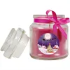 Bougie parfumée en pot - Noël Violet - Bonbon 120gr ( 30h ) Voir les images du produit 3