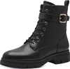 Tamaris Damen Stiefelette Schnürboots Reißverschluss Lack Produktbild-Vorschau 4