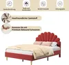 Letto imbottito Fortuna Lai 140 x 200 cm, struttura letto Anteprima dell’immagine prodotto 4