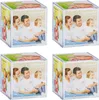 4er Set Acryl Bilderwürfel für 6 Foto 8x8 cm Fotowürfel Produktbild-Vorschau 1