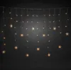 Konstsmide - LED Lichtervorhang, 12 klare Schneeflocken, 60 Produktbild-Vorschau 1