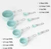 Messl?ffel set 8-teiliges Set mit Edelstahlgriffen, mit 4 Produktbild-Vorschau 2