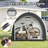 COSTWAY garáž na bicykle pre 4-5 bicyklov, stan na bicykle Náhľad obrázku produktu 6