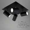 Deckenlampe schwenkbar, GU10 Fassung, max.40Watt, Produktbild-Vorschau 6