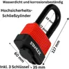 Vorhängeschloss Vorhangschloss Bügelschloss Schloss Produktbild-Vorschau 2