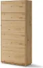 Schrankbett 90 x 200 Vertikal BC-03 Artisan Eiche LENART Produktbild-Vorschau 2