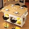 Flieks Kücheninsel mit RGB LED Beleuchtung, beidseitig Produktbild-Vorschau 4