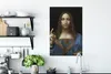 MuchoWow® - Leinwandbilder - Salvator Mundi - Leonardo Da Produktbild-Vorschau 3