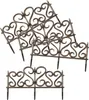 A set of decorative garden fences on a white background. Produktbild-Vorschau
