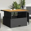 VidaXL 368272, Černá, Hnědá, 1100 mm, 1100 mm, 400 mm, 71 Náhled obrázku produktu 1