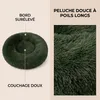 IvoQ Panier donut pour chien et chat – Ø 50 cm – Lit doux Voir les images du produit 3