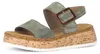 Gabor 82.744 Damen Sandalette - Riemchen Sandalen grün NEU Produktbild-Vorschau 7