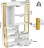MODFU Bücherregal Standregal, 6 Regal industrielle Produktbild-Vorschau 7