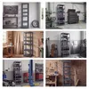 Scaffale metallico stretto color antracite: JOHNNY, 1800 x Anteprima dell’immagine prodotto 14