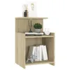 vidaXL Nachttische 2 Stk. Sonoma-Eiche 40x35x60 cm Produktbild-Vorschau 6