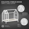 Łóżeczko dziecięce ML-Design, 70x140 cm, białe, z Podgląd zdjęcia produktu 3