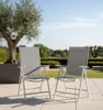 Sitzgruppe POETTO 6 Personen Grau Aluminium Gartenmöbel Produktbild-Vorschau 3